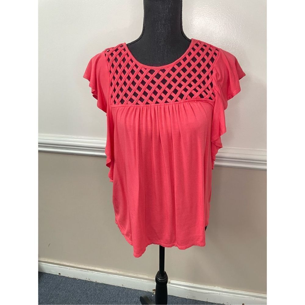Hannah Pink Tank Top Size Medium